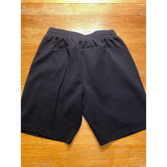 Old Navy Black Elastic Waist Cotton Shorts W/ Zipper Pockets - Picture 2 of 2